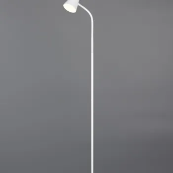 Lampadar Pongo, RL, 19.5x145 cm, 4.5W, 1x SMD, plastic, alb/natur imagine