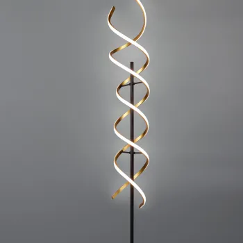 Lampadar Sequence, TRIO, 23x150 cm, 32W, 1x SMD, aluminiu, negru/bronz mat imagine