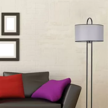 Lampadar, Stala, 846STL2957, Metal, Gri imagine