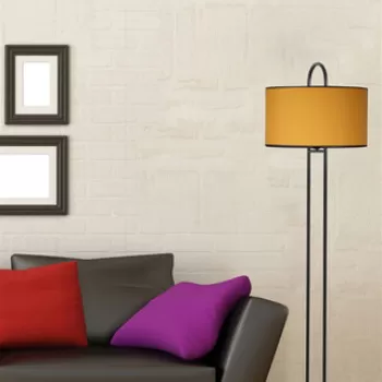 Lampadar, Stala, 846STL2959, Metal, Galben mustar imagine