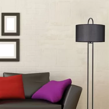 Lampadar, Stala, 846STL2960, Metal, Negru imagine
