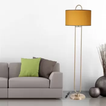 Lampadar, Stala, 846STL2968, Metal, Galben mustar imagine