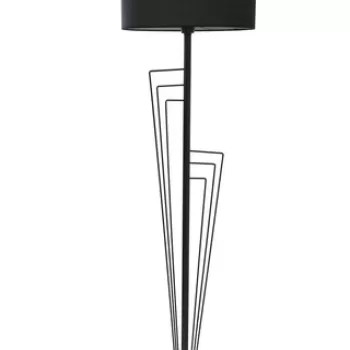 Lampadar, Stala, 846STL3550, Metal, Negru imagine