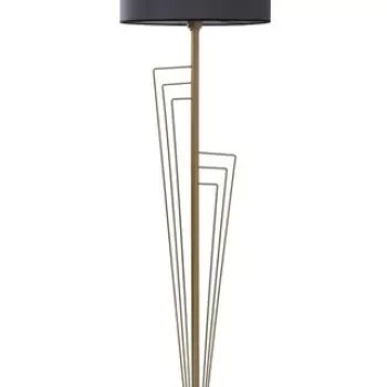 Lampadar, Stala, 846STL3553, Metal, Cupru imagine