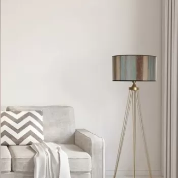 Lampadar, Stala, 846STL3570, Metal, Cupru imagine