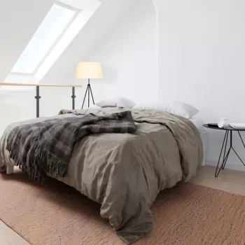 Lampadar, Tatum, 584TTM1510, Metal, Negru / Crem imagine