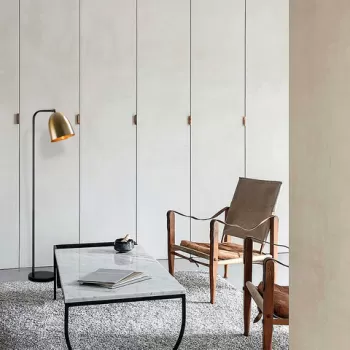 Lampadar, Tatum, 584TTM1520, Metal, Negru / Vintage imagine