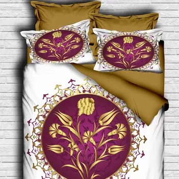 Lenjerie de pat dubla 3 piese, 139, Pearl Home, Bumbac imagine