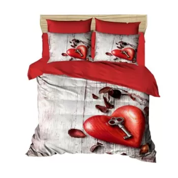 Lenjerie de pat dubla 3 piese, 175, Pearl Home, Bumbac imagine