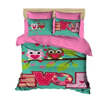 Lenjerie de pat dubla 3 piese, 213, Pearl Home, Bumbac imagine