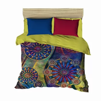 Lenjerie de pat dubla 3 piese, 401, Pearl Home, Bumbac imagine