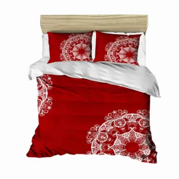 Lenjerie de pat dubla 3 piese, 422, Pearl Home, Bumbac imagine