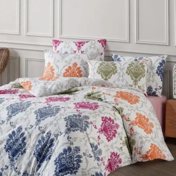 Lenjerie de pat dubla, Aleks, Dowry World, 65% bumbac/35% poliester imagine