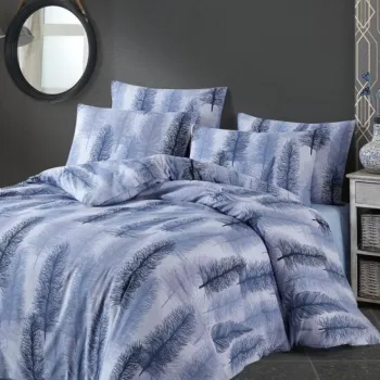 Lenjerie de pat dubla, Alen, Dowry World, 65% bumbac/35% poliester imagine