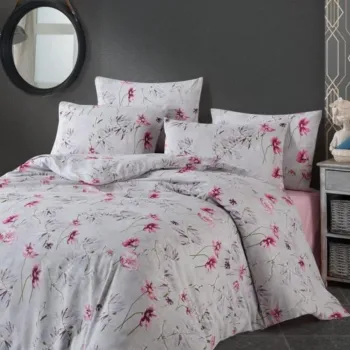 Lenjerie de pat dubla, Alfredo, Dowry World, 65% bumbac/35% poliester imagine