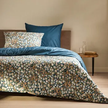 Lenjerie de pat dubla Allison, Homla, 3 piese, 160x200 cm, microfibra din poliester, multicolor imagine