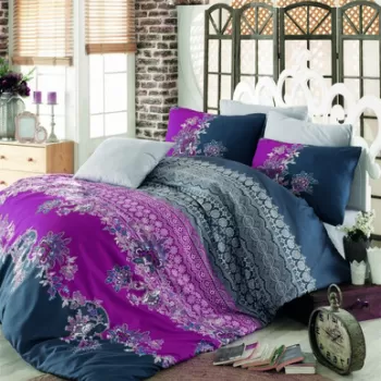 Lenjerie de pat dubla, Azra, Pearl Home, Bumbac Ranforce imagine