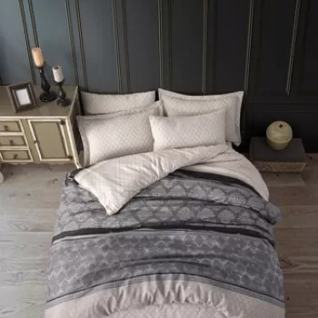 Lenjerie de pat dubla, Creative, Eponj Home, 65% Bumbac/35% Poliester imagine