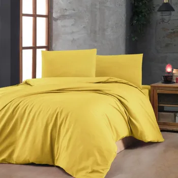 Lenjerie de pat dubla (DE), L'essentiel Maison, Dark Yellow, Galben inchis imagine