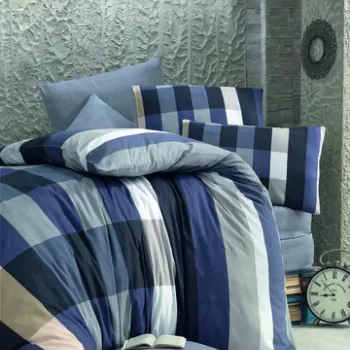 Lenjerie de pat dubla (ES), 2 piese, Ci?dem, Victoria, 65% bumbac/35% poliester imagine