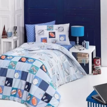 Lenjerie de pat dubla (ES), Play, Victoria, Bumbac Ranforce imagine