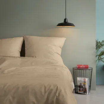 Lenjerie de pat dubla (FR), L'essentiel Maison, Beige, Bej imagine