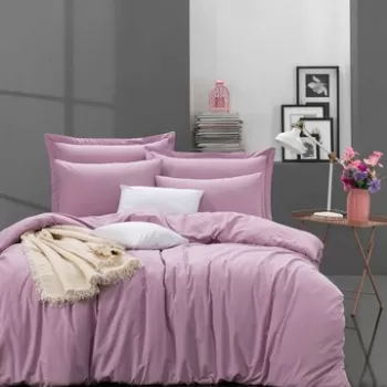 Lenjerie de pat dubla, Fresh Color, EnLora Home, Bumbac Ranforce imagine