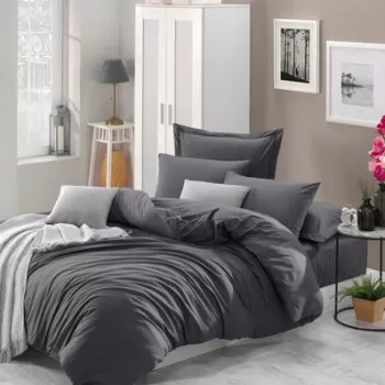 Lenjerie de pat dubla, Fresh Color, EnLora Home, Bumbac Ranforce imagine