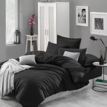 Lenjerie de pat dubla, Fresh Color, EnLora Home, Bumbac Ranforce imagine