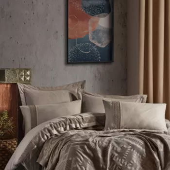 Lenjerie de pat dubla, Freya, Saheser, Bumbac imagine