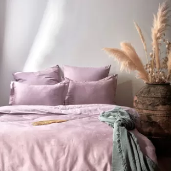 Lenjerie de pat dubla, Kelebek, Primacasa by T?rkiz, Bumbac Satinat imagine