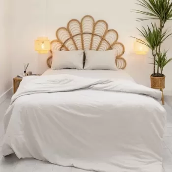 Lenjerie de pat dubla King (cearceaf cu elastic) 4 piese, Pacifico, Elliott, 50% Bumbac/50% Poliester imagine