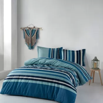 Lenjerie de pat dubla King (FR), Devi, Primacasa by T?rkiz, Bumbac Ranforce imagine