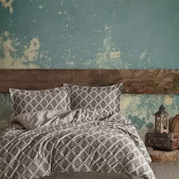 Lenjerie de pat dubla King (FR), Sufi ?kat, Primacasa by T?rkiz, Bumbac Ranforce imagine