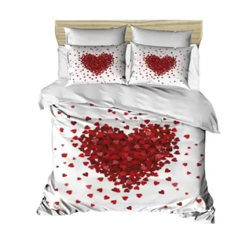 Lenjerie de pat dubla King (IT), 3 piese, 206, Pearl Home, Bumbac imagine