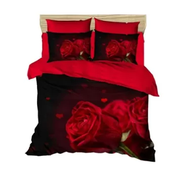 Lenjerie de pat dubla King (IT), 3 piese, 215, Pearl Home, Bumbac imagine