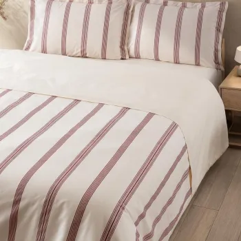 Lenjerie de pat dubla, L'essentiel Maison, Asos, Bordo imagine