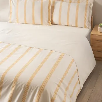 Lenjerie de pat dubla, L'essentiel Maison, Asos, Galben mustar imagine