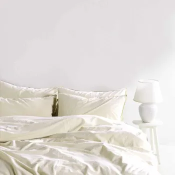 Lenjerie de pat dubla, L'essentiel Maison, Ephesus, Alb imagine