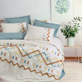 Lenjerie de pat dubla, Mellow - Mint, Cotton Box, Bumbac Ranforce imagine