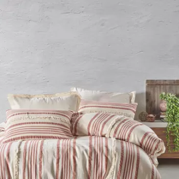 Lenjerie de pat dubla, Nidus, Saheser, Bumbac imagine