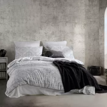 Lenjerie de pat dubla, ?skit, Primacasa by T?rkiz, Bumbac Satinat imagine