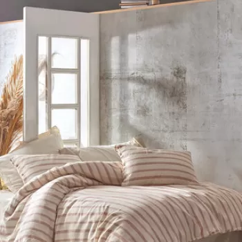 Lenjerie de pat dubla, Solaris, Saheser, Bumbac imagine