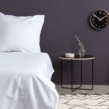 Lenjerie de pat dubla Super King (EU) (IT), 3 piese, L'essentiel Maison, De White, Alb imagine