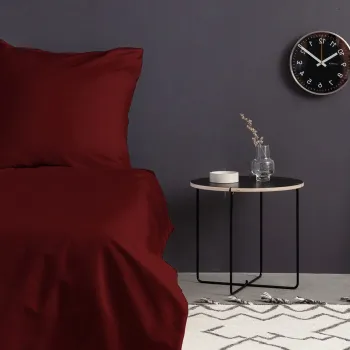 Lenjerie de pat dubla Super King (FR), 3 piese, L'essentiel Maison, De Maroon, Maro imagine