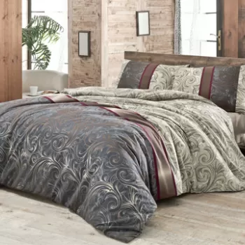 Lenjerie de pat dubla Super King (US) (ES), 3 piese, H?rrem v2, Victoria, 65% bumbac/35% poliester imagine