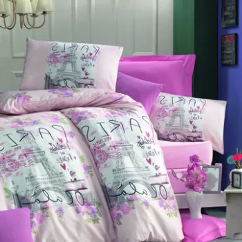 Lenjerie de pat dubla Super King (US) (ES), Holiday, Victoria, Bumbac Ranforce imagine