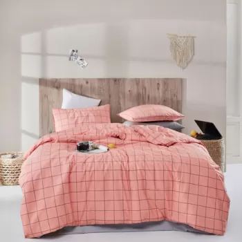 Lenjerie de pat dubla Super King (US) (ES), Piga - Powder, Mijolnir, Bumbac Ranforce imagine