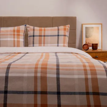 Lenjerie de pat King Size, Alyssa, Homla, 3 piese, 200x220 cm, bumbac, multicolor imagine