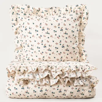 Lenjerie de pat King Size Cheerful, Homla, 3 piese, 200x220 cm, microfibra din poliester, multicolor imagine